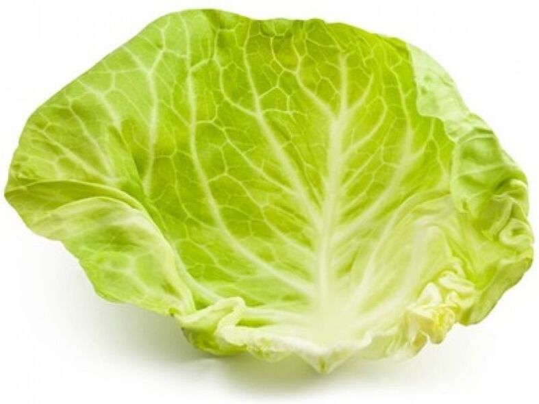 Une feuille de chou appliquée sur le cou aidera à soulager les douleurs dues à l'ostéochodrose.